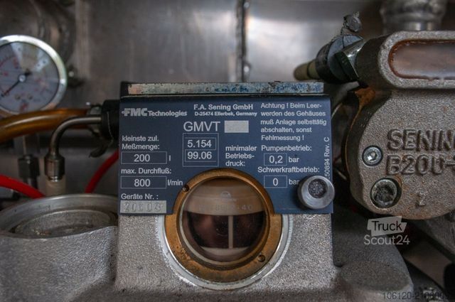 شاحنة صهريج MAN TGM 18.290 2x Kammern 13.000 AIII Lindner & Fisc