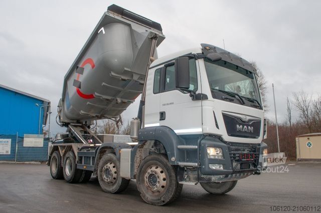 Autocarro ribaltabile MAN TGS 35.400 BB 8x4 Meiller Betonbirne