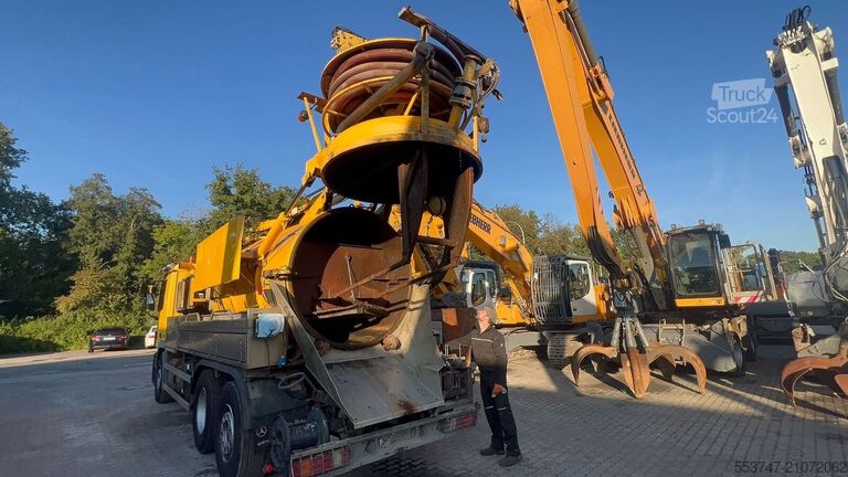 Plattformanhänger Mercedes-Benz Actros 2536