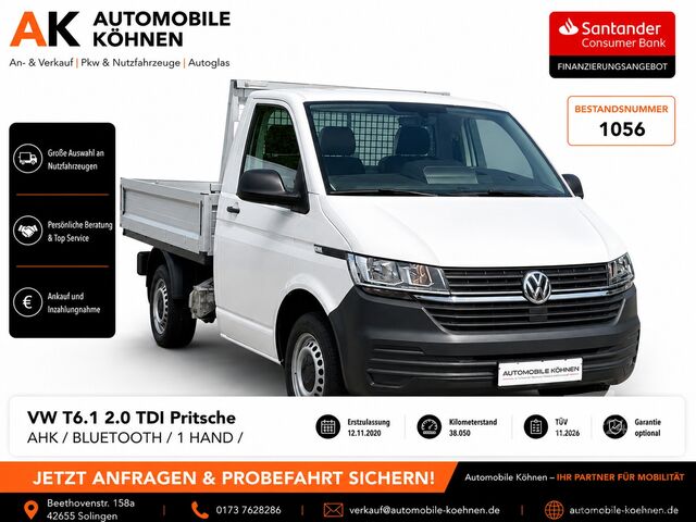 Pick-up furgon Volkswagen T6.1 Pritsche  2.0 TDI   AHK   1 HAND   WENIG KM   TÜV
