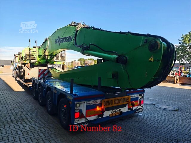Materiālu apstrādes mašīna Sennebogen 835 B18 Bananaboom Engine Defect!