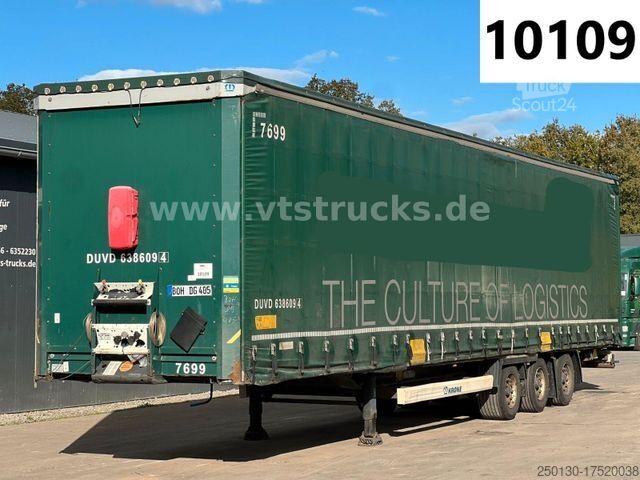 Open oplegger met zeil KRONE SD Pritsche + Plane Edscha-Verdeck