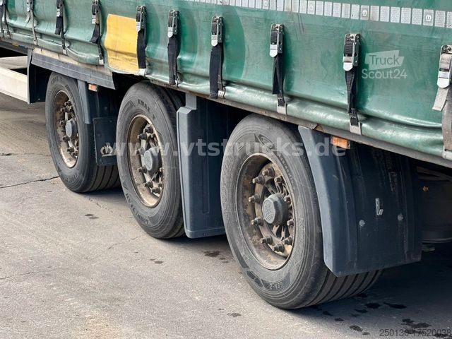 Open oplegger met zeil KRONE SD Pritsche + Plane Edscha-Verdeck