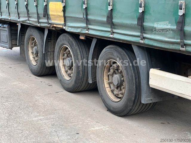 Open oplegger met zeil KRONE SD Pritsche + Plane Edscha-Verdeck