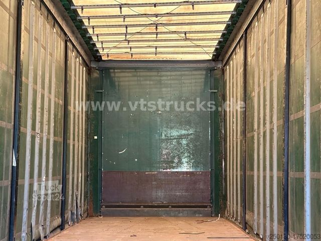 Open oplegger met zeil KRONE SD Pritsche + Plane Edscha-Verdeck