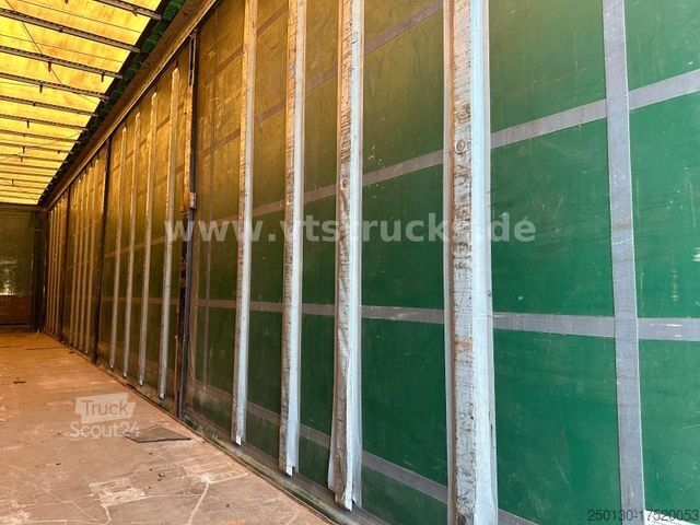 Open oplegger met zeil KRONE SD Pritsche + Plane Edscha-Verdeck