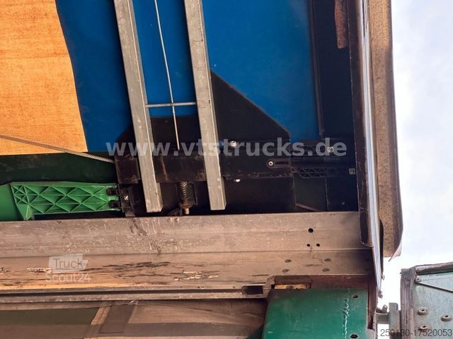Open oplegger met zeil KRONE SD Pritsche + Plane Edscha-Verdeck