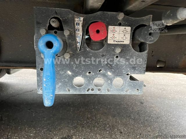 Open oplegger met zeil KRONE SD Pritsche + Plane Edscha-Verdeck