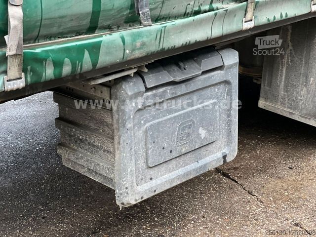 Open oplegger met zeil KRONE SD Pritsche + Plane Edscha-Verdeck