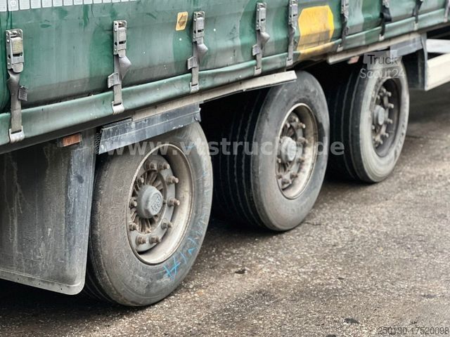 Open oplegger met zeil KRONE SD Pritsche + Plane Edscha-Verdeck