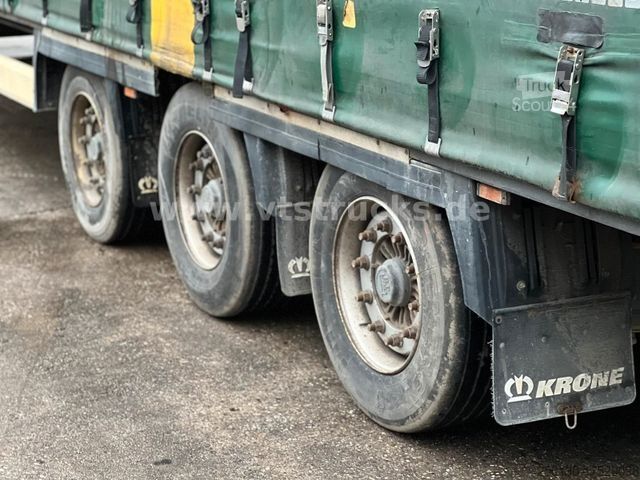 Open oplegger met zeil KRONE SD Pritsche + Plane Edscha-Verdeck