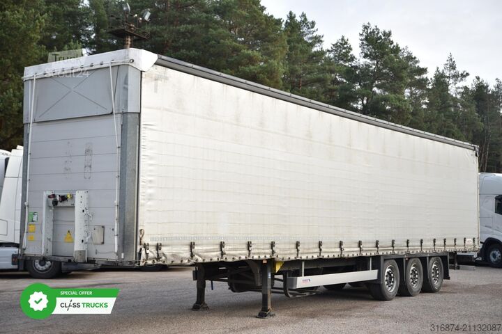 ανοιχτό ημιρυμουλκούμενο με μουσαμά SCHMITZ CARGOBULL SCS24/L Varios