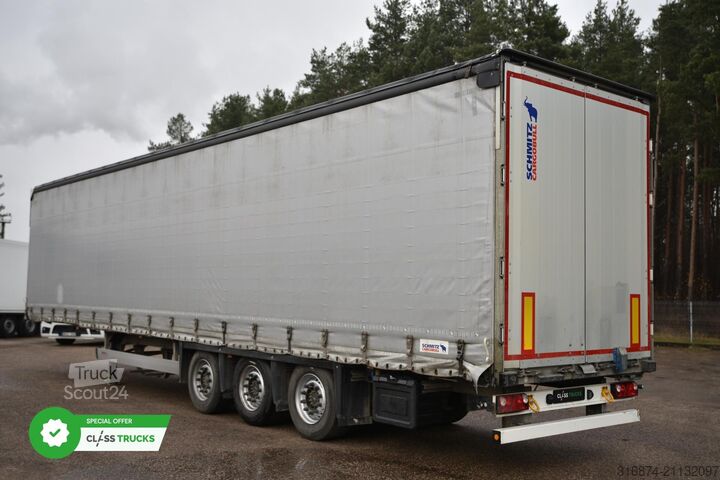 ανοιχτό ημιρυμουλκούμενο με μουσαμά SCHMITZ CARGOBULL SCS24/L Varios