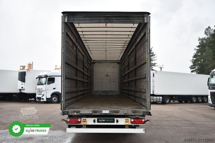 ανοιχτό ημιρυμουλκούμενο με μουσαμά SCHMITZ CARGOBULL SCS24/L Varios