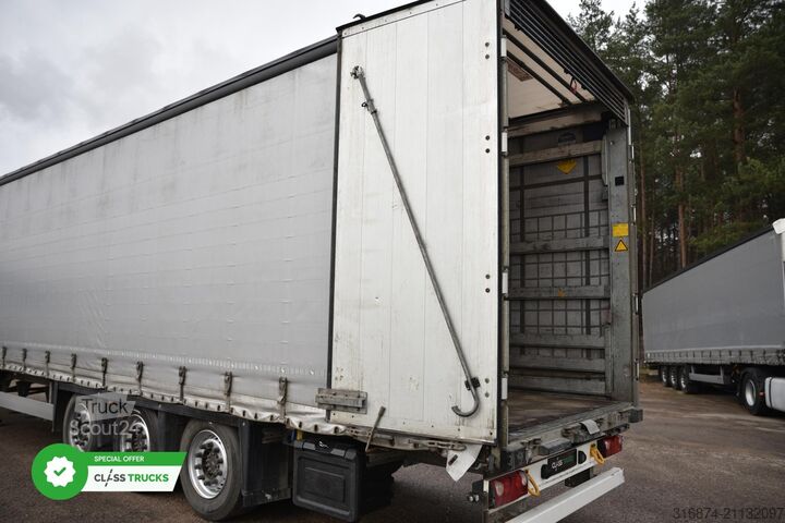 ανοιχτό ημιρυμουλκούμενο με μουσαμά SCHMITZ CARGOBULL SCS24/L Varios