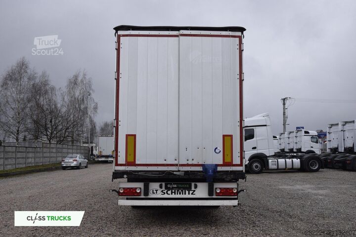 Otvorený náves s plachtou SCHMITZ CARGOBULL SCS24/L Lifting Axle