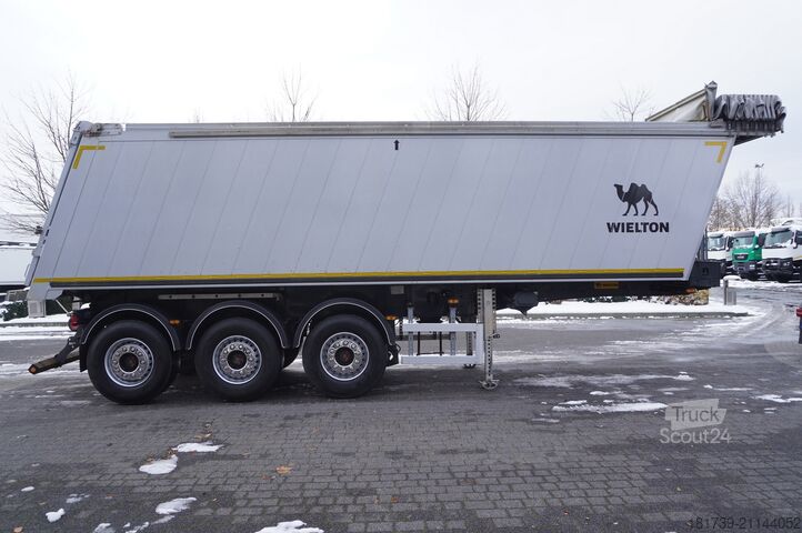 Tipper semitrailer Wielton NW-3 / weight 6.2 t / cap 38m3/ 30 units