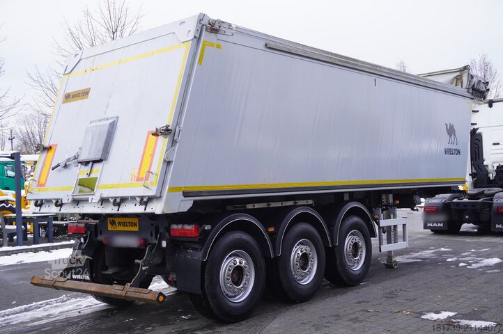 Tipper semitrailer Wielton NW-3 / weight 6.2 t / cap.38m3/ 30 units