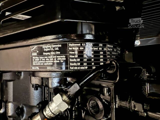 مجمع Cummins 6CTAA8.3-G2 - 220 kVA Generator - DPX-19840