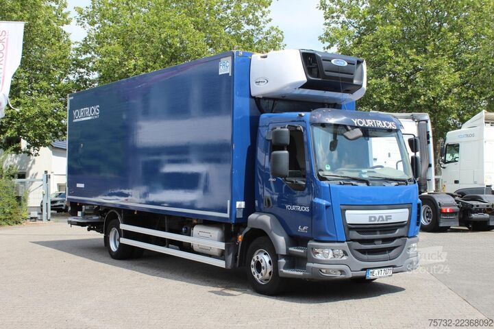 Рефрижераторный грузовик Daf LF 260 E6  Carrier Supra Strom Tür LBW Klima