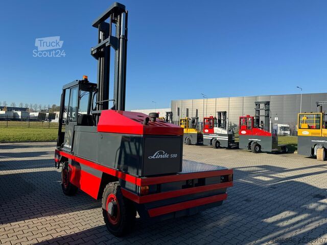 бічний навантажувач Linde S50 //Duplex 4850 mm //