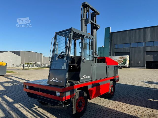 бічний навантажувач Linde S50 //Duplex 4850 mm //