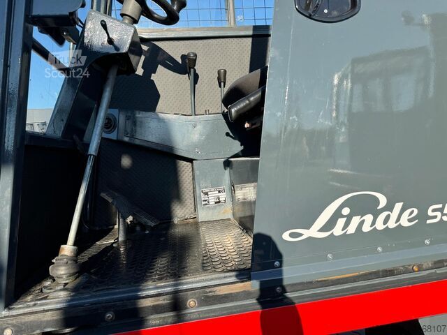 бічний навантажувач Linde S50 //Duplex 4850 mm //