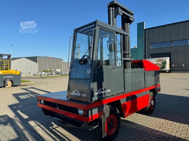 бічний навантажувач Linde S50 //Duplex 4850 mm //