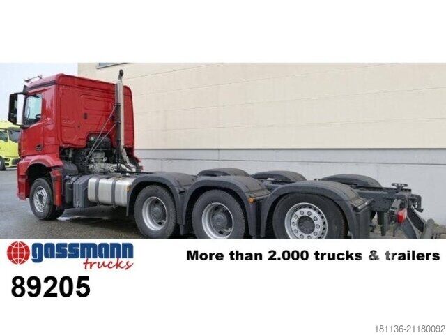 Châssis de camion Mercedes-Benz Arocs 3251 L 8x4 ENA, Lenk-/Liftachse,