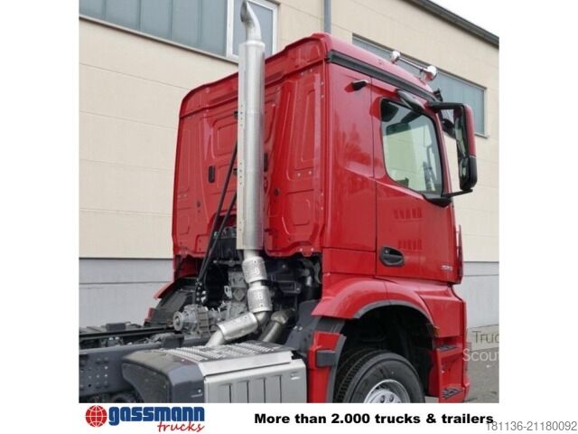 Châssis de camion Mercedes-Benz Arocs 3251 L 8x4 ENA, Lenk-/Liftachse,