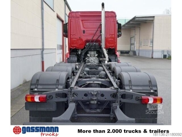 Châssis de camion Mercedes-Benz Arocs 3251 L 8x4 ENA, Lenk-/Liftachse,