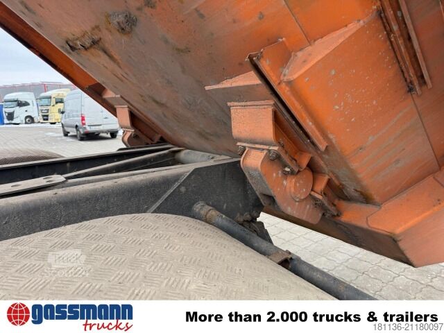 Spezial-LKW MAN TGS 33.440 6x6 BB, Stahlmulde ca. 10m³, hydr.