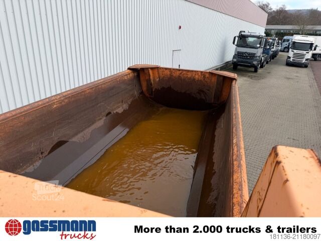 Speciallastbil MAN TGS 33.440 6x6 BB, Stahlmulde ca. 8m³, hydr.
