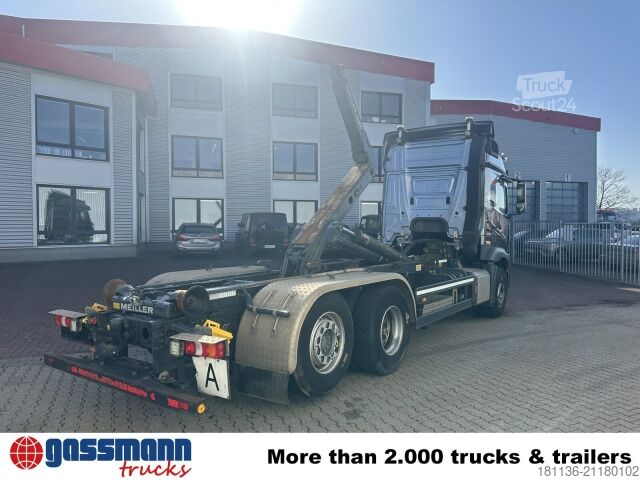 Abrollkipper Mercedes-Benz Actros 2548 L 6x2, Liftachse, Retarder, Navi,