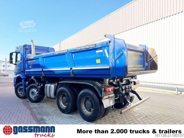 Camion benne Mercedes-Benz Arocs 4148 K 8x4/4, Grounder, Retarder, Bordmatik