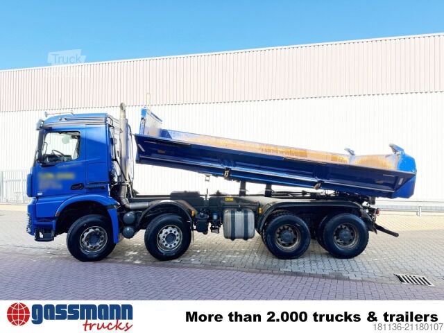 Camion benne Mercedes-Benz Arocs 4148 K 8x4/4, Grounder, Retarder, Bordmatik