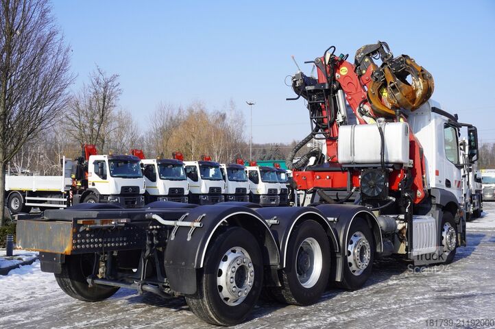 Jeřáb Mercedes-Benz Antos 3240 8×2 / Typhoon L170Z3 crane