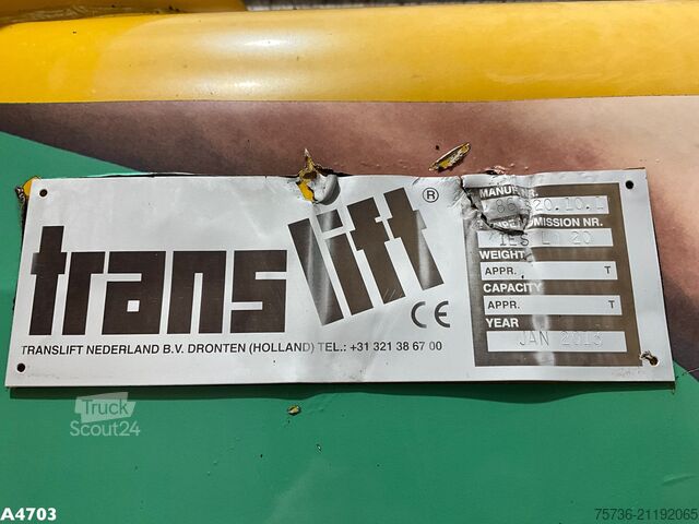 Roll-off konteyneri Translift 20m³ zijlader container 