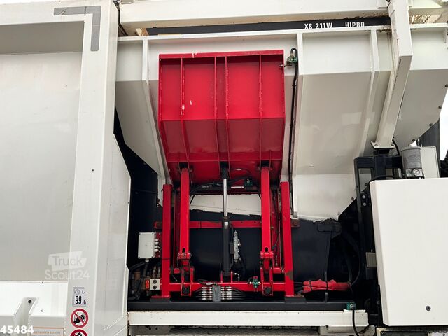 Refuse collection vehicle DAF FAN CF 290 Euro 6 Hiab 21 Tonmeter laadkraan