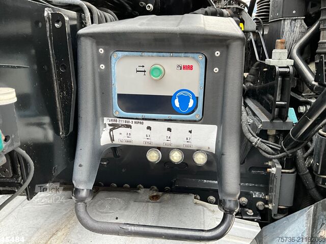 Refuse collection vehicle DAF FAN CF 290 Euro 6 Hiab 21 Tonmeter laadkraan