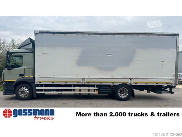 Automobilis ar plakanu platformu Mercedes-Benz Antos 1833 L nR 4x2, Retarder, Bi-Xenon, Volumer,