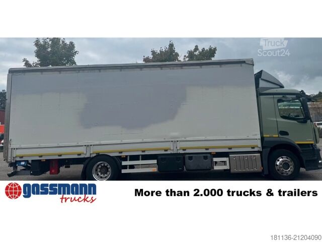 Automobilis ar plakanu platformu Mercedes-Benz Antos 1833 L nR 4x2, Retarder, Bi-Xenon, Volumer,