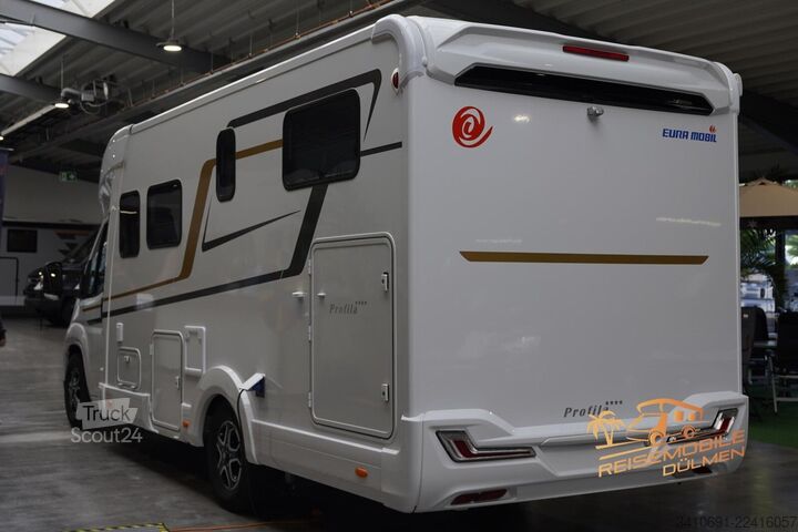 Autocaravana semi-integrada Eura Mobil Profila T 720 EF 2xMondial-Paket Doppelb. Heavy