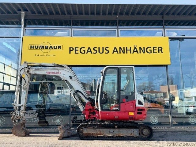 Chain excavator TAKEUCHI TB260 Kettenbagger Kompaktbagger Powertilt 6t.