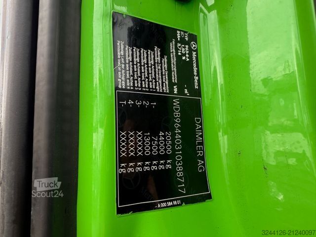 Standard tractor unit MERCEDES-BENZ Arocs 2148 HAD(1848)4X4/Retarder/MP5/MirrorCam/