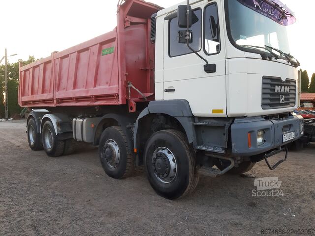 самосвален камион MAN 35-414