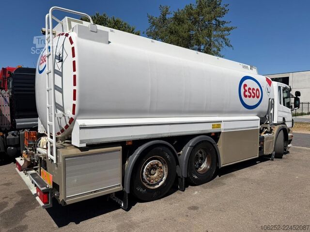 Cisternu Scania P410 6X2 FUEL TANKER 22.200L - 5 COMP. - DIESEL...