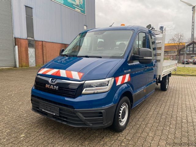 Pick-up furgon MAN TGE 3.180 Pristche mit Kran *Doppelkabine*Ahk*