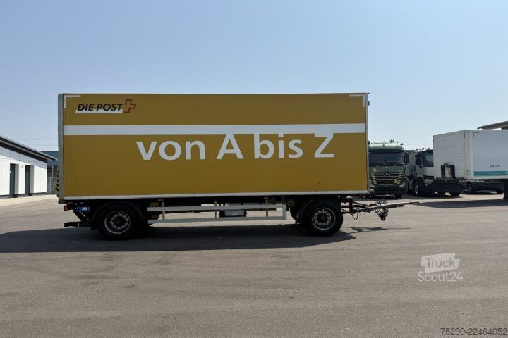 Remorque à caisse  GFB 185 K Koffer/HB / Swiss-Vehicle