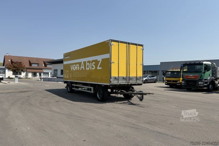 Remorque à caisse  GFB 185 K Koffer/HB / Swiss-Vehicle